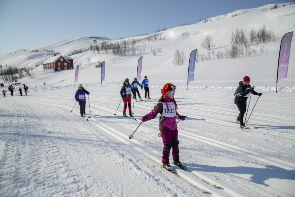 Se bilder fra starten på 11-kilometeren