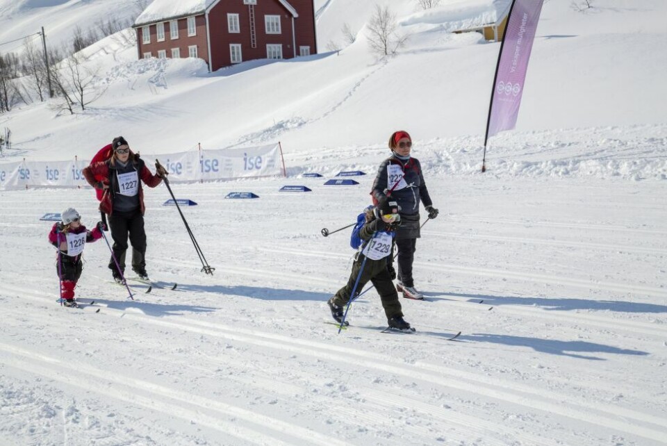 Se bilder fra starten på 11-kilometeren