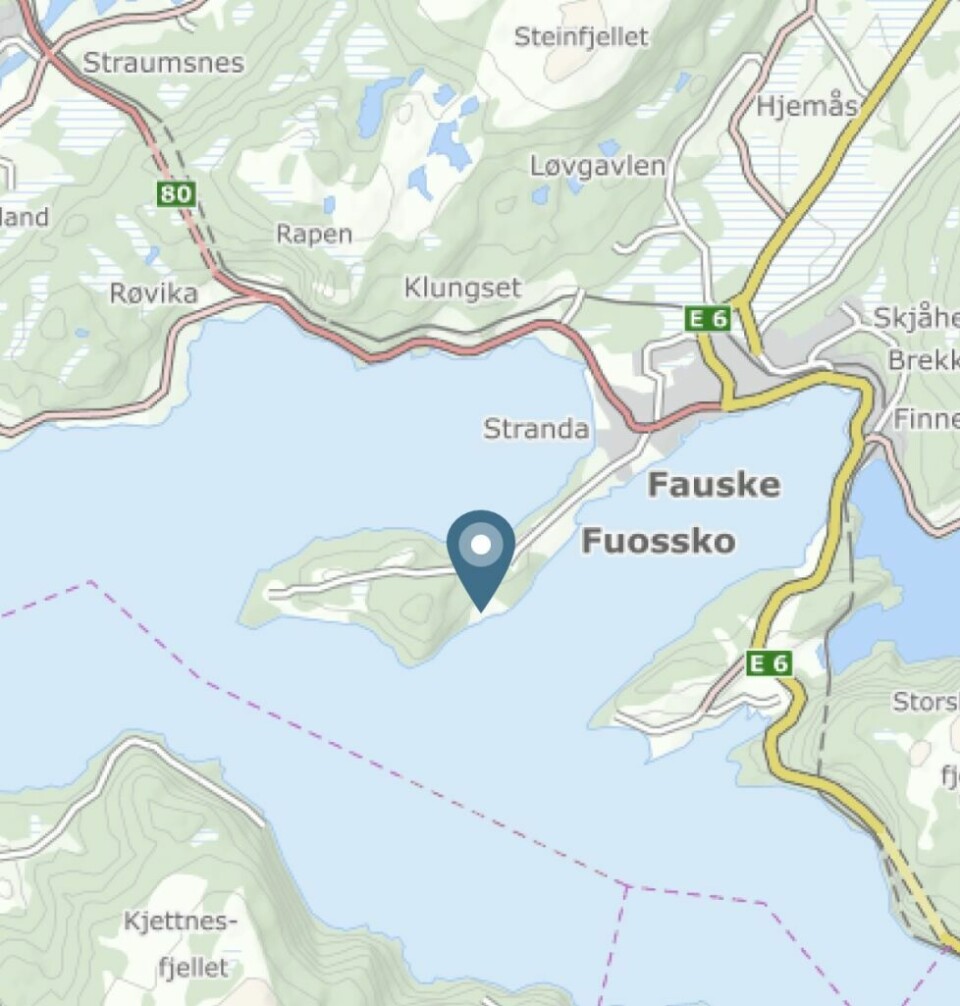Død person funnet i fjæra på Fauske