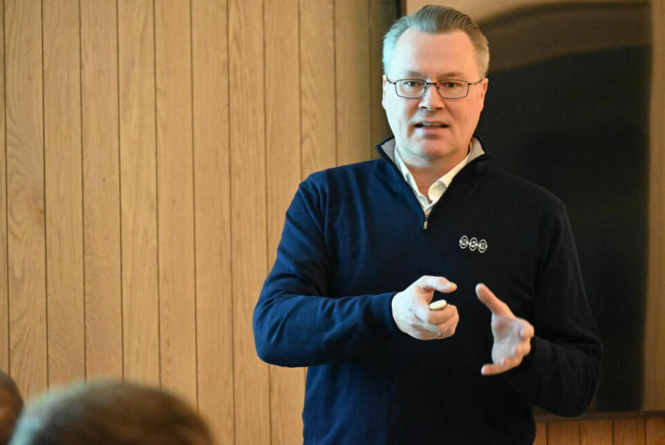 ØKT BEHOV FOR KRAFT. Johnny Horsdal presenterte en analyse av kraftbehovet i årene som kommer. ØKT BEHOV FOR KRAFT. Johnny Horsdal presenterte en analyse av kraftbehovet i årene som kommer.