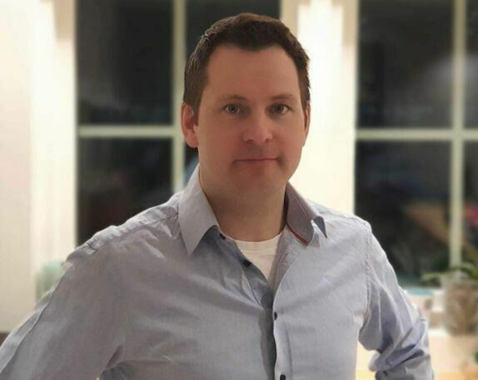 NY MANN VED RORET. Christian Ruså blir ny fabrikksjef for Rusånes Fabrikker AS hos Saltdalshytta. NY MANN VED RORET. Christian Ruså blir ny fabrikksjef for Rusånes Fabrikker AS hos Saltdalshytta. Foto: Pressefoto