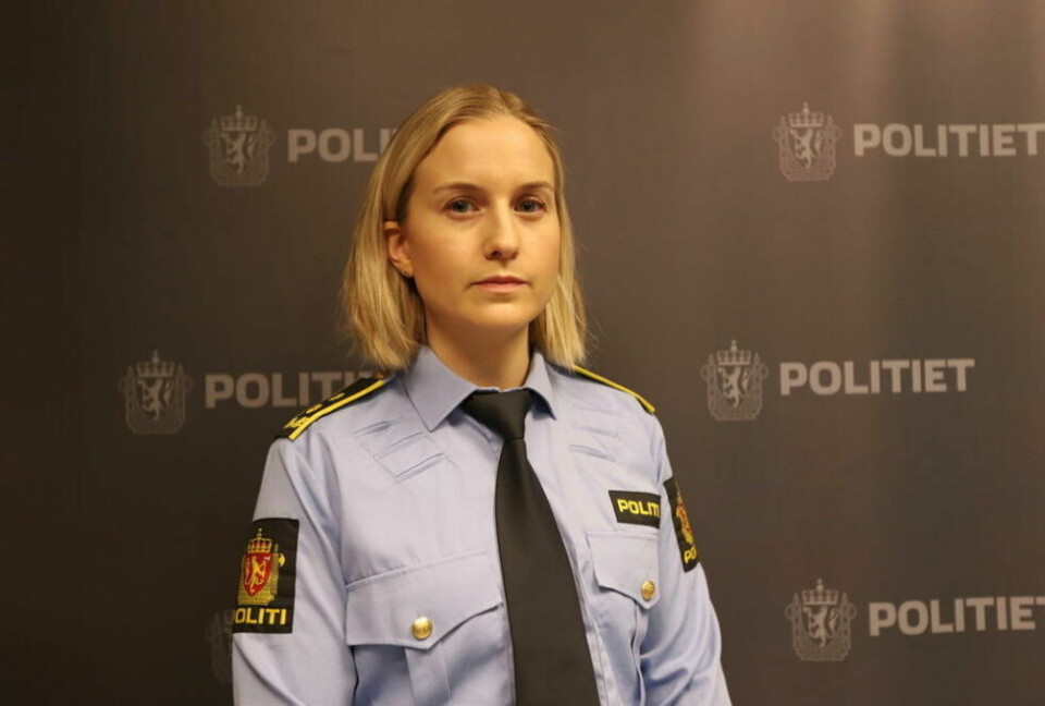 PRESSEKONFERANSE. Politiadvokat Kristine Pedersen redegjorde for etterforskningen så langt i Sørfold-saken. PRESSEKONFERANSE. Politiadvokat Kristine Pedersen redegjorde for etterforskningen så langt i Sørfold-saken. Foto: Lise Berntzen