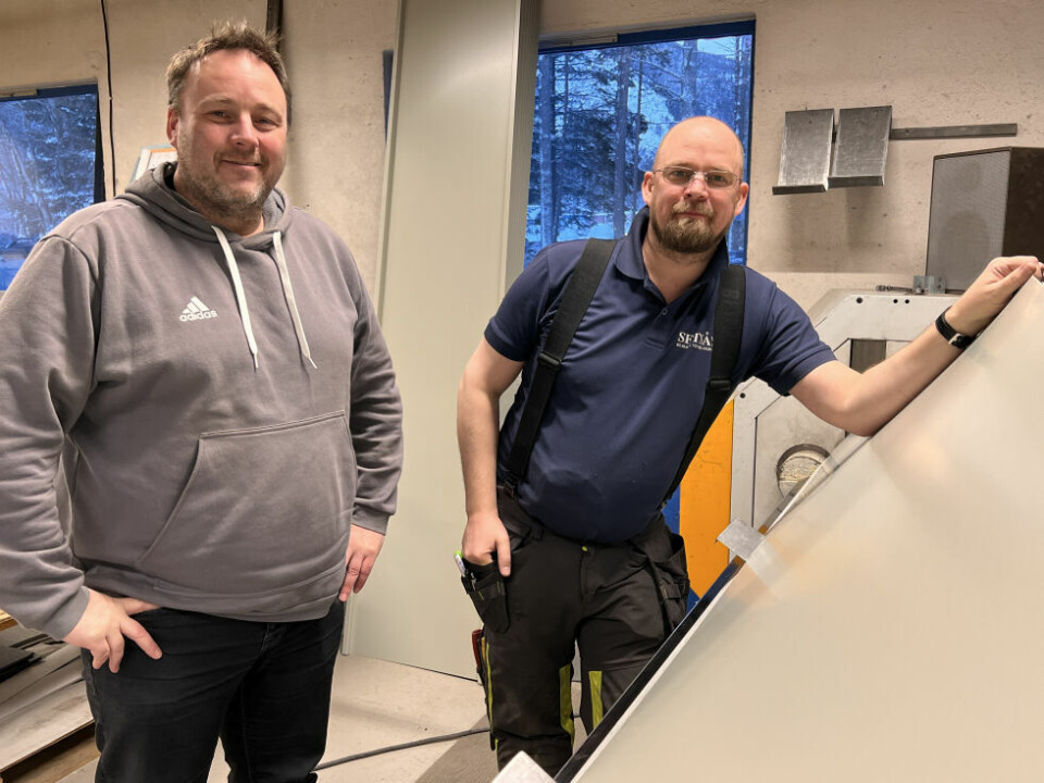 BLIR FLERE. Stig Morten Sletteng (t.v.) og Lars-Morten Brekke ser fram til å bli enda flere fagfolk på Rognan. Det vil gi dem større muligheter til å kunne møte kundenes behov. BLIR FLERE. Stig Morten Sletteng (t.v.) og Lars-Morten Brekke ser fram til å bli enda flere fagfolk på Rognan. Det vil gi dem større muligheter til å kunne møte kundenes behov. Foto: Saltenposten AS