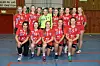 STOR GRUPPE. Håndballgruppa i Valnesfjord IL, her representert med J16-laget, bare vokser og vokser, og der holder mange av klubbens over 700 medlemmer til. Foto: Victoria Finstad