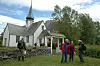 KIRKETUR. Søndag 6. august er det årets siste kirkesøndag på Rørstad i Sørfold. Det er fortsatt ledige plasser på hurtigbåten til og fra. Arkivfoto: Frank Øvrewall