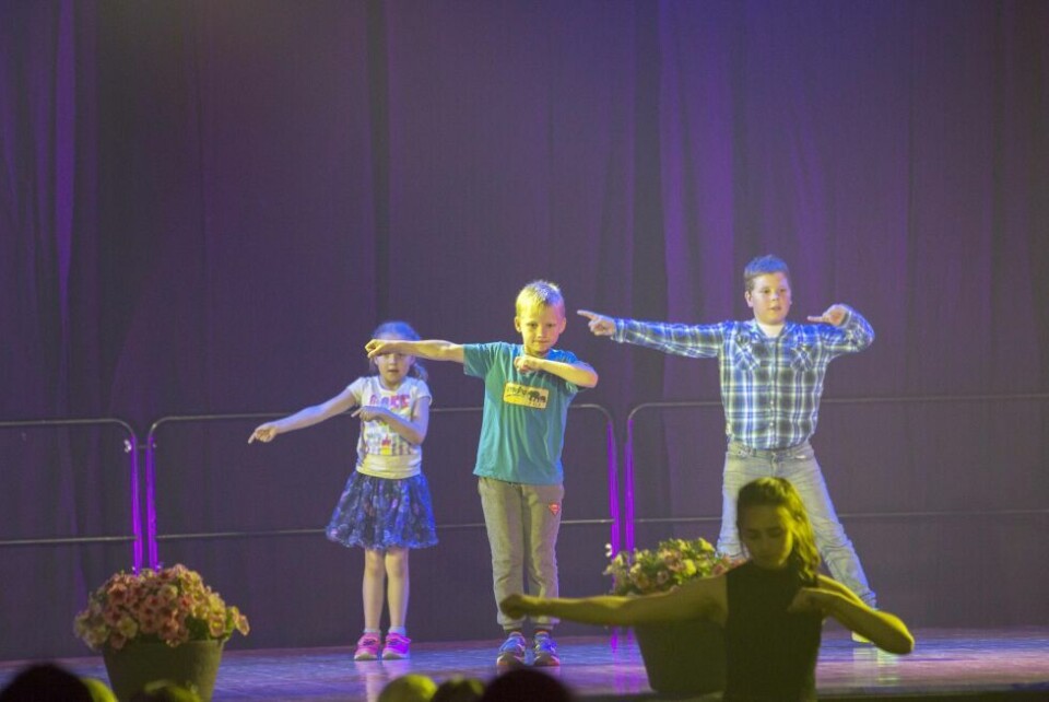 Barneshowet 'Dance with me tonight'Fra Dans Fauskes barneshow 10. juni 2017