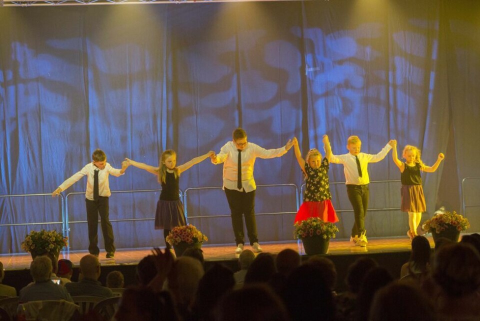 Barneshowet 'Dance with me tonight'Fra Dans Fauskes barneshow 10. juni 2017