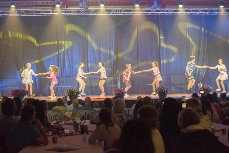 Barneshowet 'Dance with me tonight'Fra Dans Fauskes barneshow 10. juni 2017