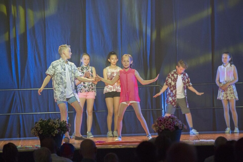 Barneshowet 'Dance with me tonight'Fra Dans Fauskes barneshow 10. juni 2017