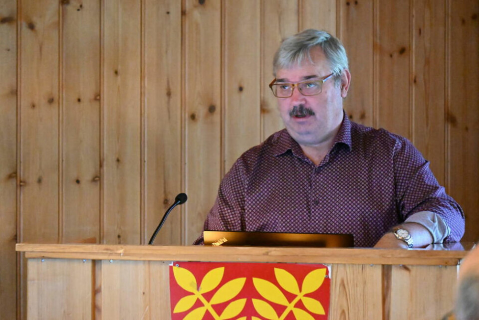 GA MUNTLIG AKSEPT PÅ ANBUD. Leif-Inge Almo, leder for bygg forvaltning i Saltdal kommune. GA MUNTLIG AKSEPT PÅ ANBUD. Leif-Inge Almo, leder for bygg forvaltning i Saltdal kommune. Foto: Lise Ailin Rosvoll Berntzen