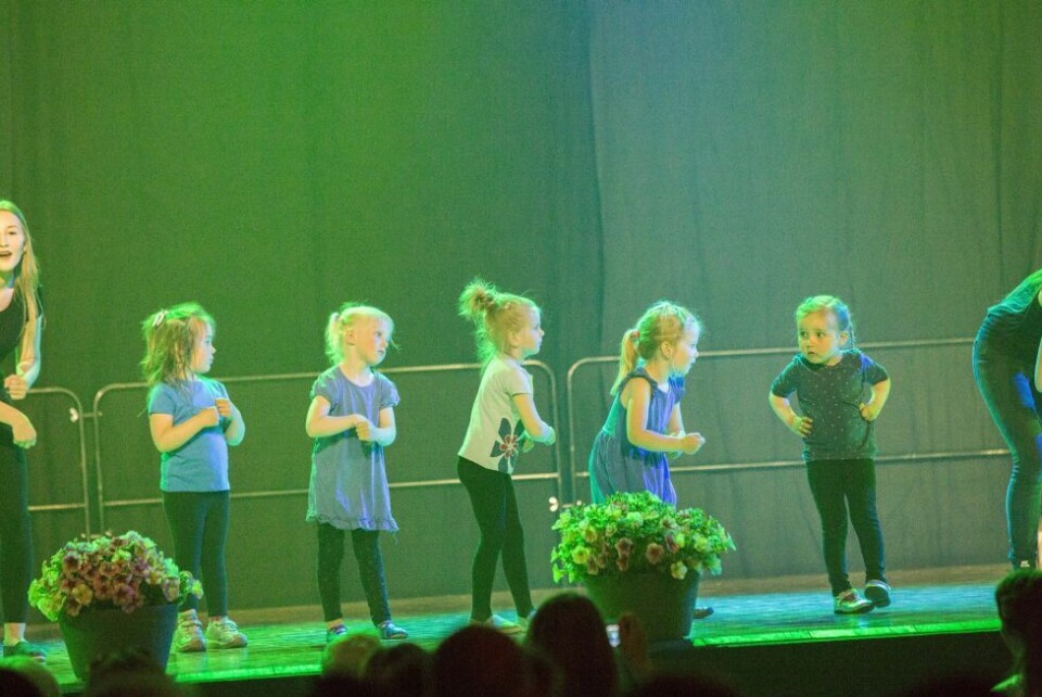 Barneshowet 'Dance with me tonight'Fra Dans Fauskes barneshow 10. juni 2017