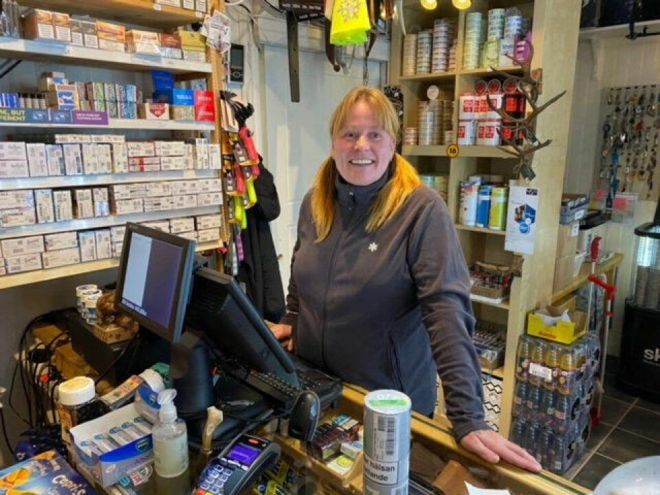 HAR PLANER FOR PLASSEN. Charlotte Kostet driver Sandviken fjällgård sammen med mannen sin. HAR PLANER FOR PLASSEN. Charlotte Kostet driver Sandviken fjällgård sammen med mannen sin. Foto: Tarjei Abelsen