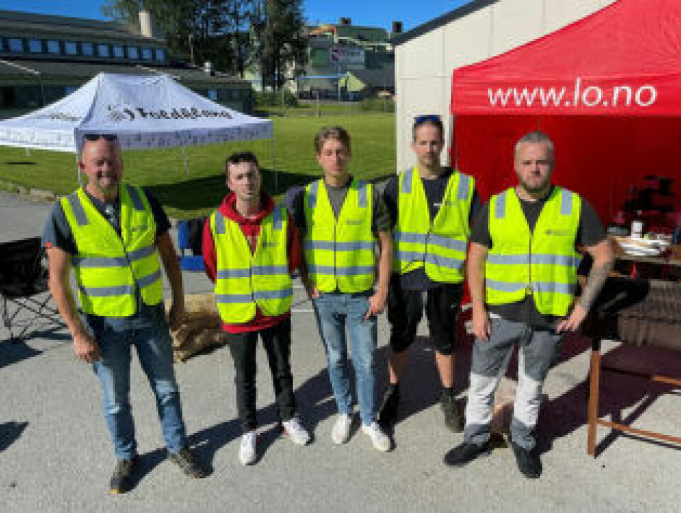 - Vi kommer til å stå løpet ut her