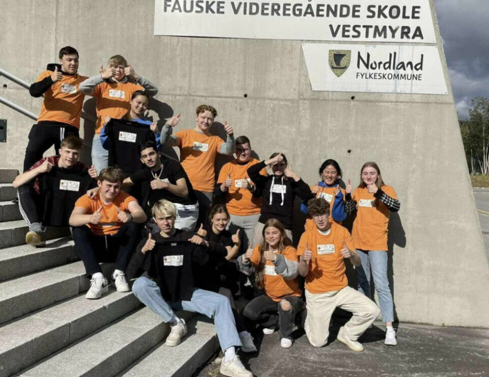 GLEDER SEG. VG3 idrett ser frem til å arrangere barnas idrettsdag i oktober. GLEDER SEG. VG3 idrett ser frem til å arrangere barnas idrettsdag i oktober. Foto: Privat