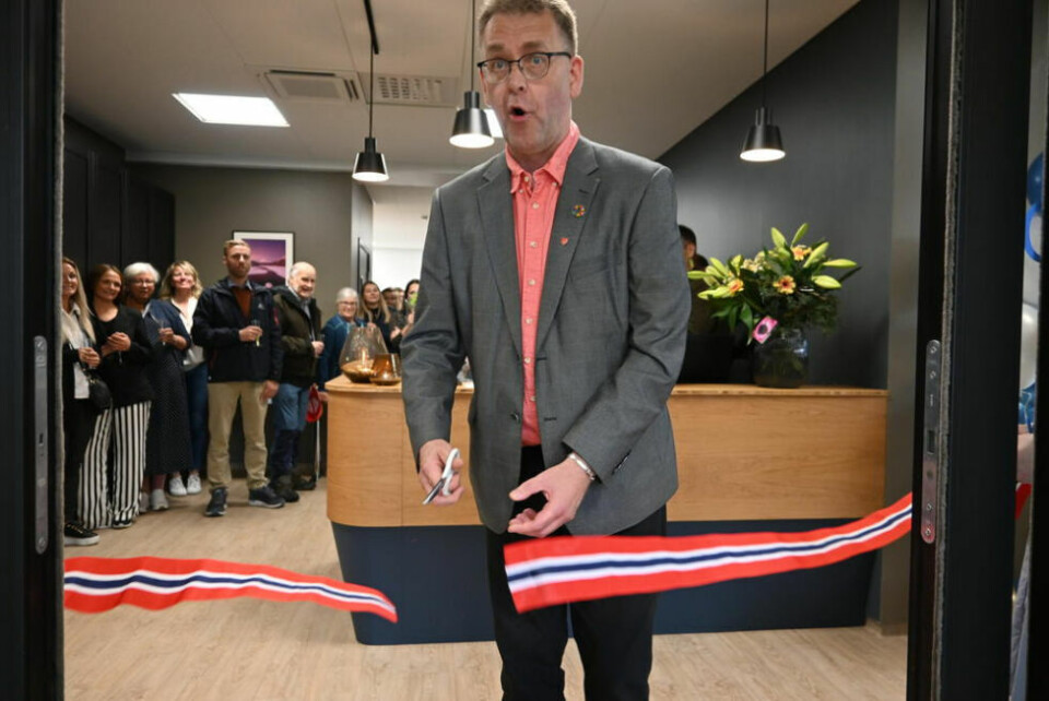 Varaordfører Sverre Breivik spøkte og brukte ordspill under åpningen. Varaordfører Sverre Breivik spøkte og brukte ordspill under åpningen. Foto: Lise Ailin Rosvoll Berntzen