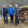 Befaring på Storjord: Ordfører Rune Berg og Siv Mossleth guidet Bjørn Åge Jenssen og Marit Torkelson i Junkerdalsura og rundt på Storjord. - Vi har vist dem en del av det flotte området på Storjord, sier Mossleth