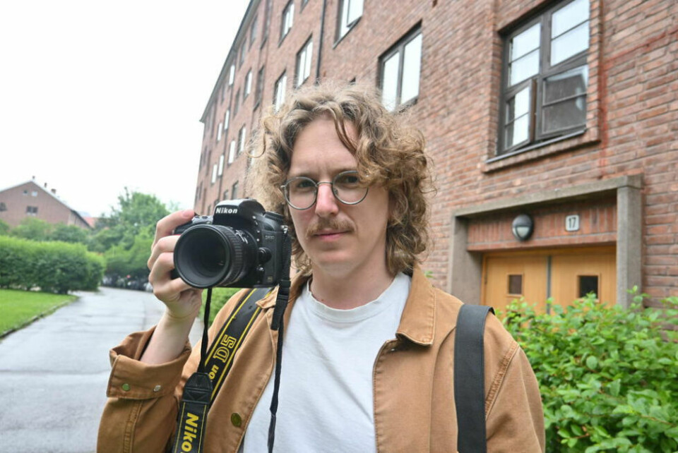 KREATIV. Lars Martin Hunstad får brukt den kreative siden av seg selv ved å være fotograf i Norges største avis. KREATIV. Lars Martin Hunstad får brukt den kreative siden av seg selv ved å være fotograf i Norges største avis. Foto: Stig Bjørnar Karlsen