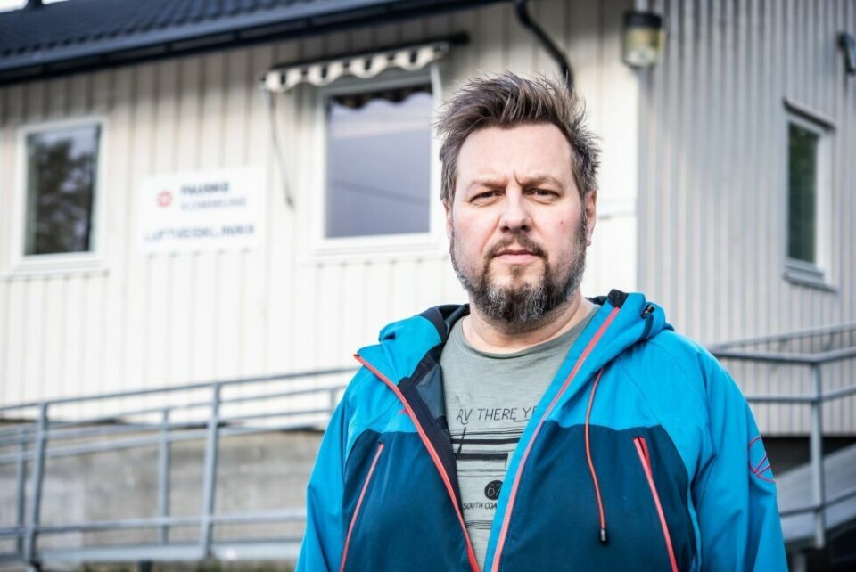 Smittevernlege i Fauske kommune, Gregory Hautois. Smittevernlege i Fauske kommune, Gregory Hautois. Foto: Tarjei Abelsen