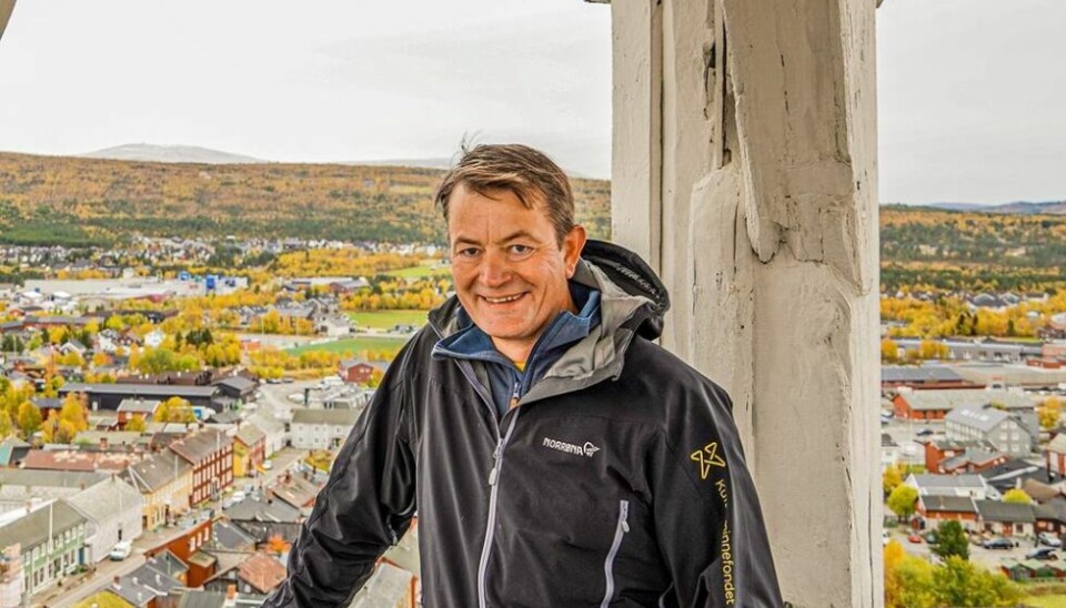 DIREKTØR FOR FONDET. - Kulturminner handler om mennesker, sier Simen Bjørgen. Han er Kulturminnefondets direktør, og har vært i Indre Salten ved flere anledninger.