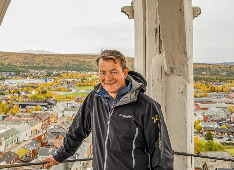Simen Bjørgen, Kulturminnefondets direktør. Simen Bjørgen, Kulturminnefondets direktør. Foto: Jørgen Bakken