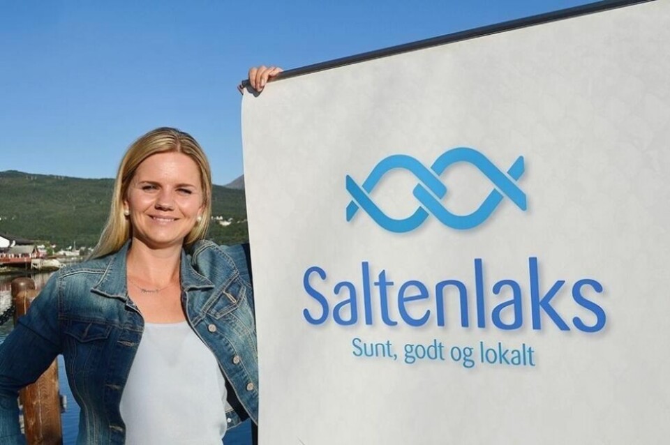 FLYTTER. Daglig leder Yvonne Løvgavlen og Saltenlaks flytter til Bodø, der fabrikken Salten Salmon tar over produksjonen til selskapet. FLYTTER. Daglig leder Yvonne Løvgavlen og Saltenlaks flytter til Bodø, der fabrikken Salten Salmon tar over produksjonen til selskapet. Foto: Lars Antonsen / Designia