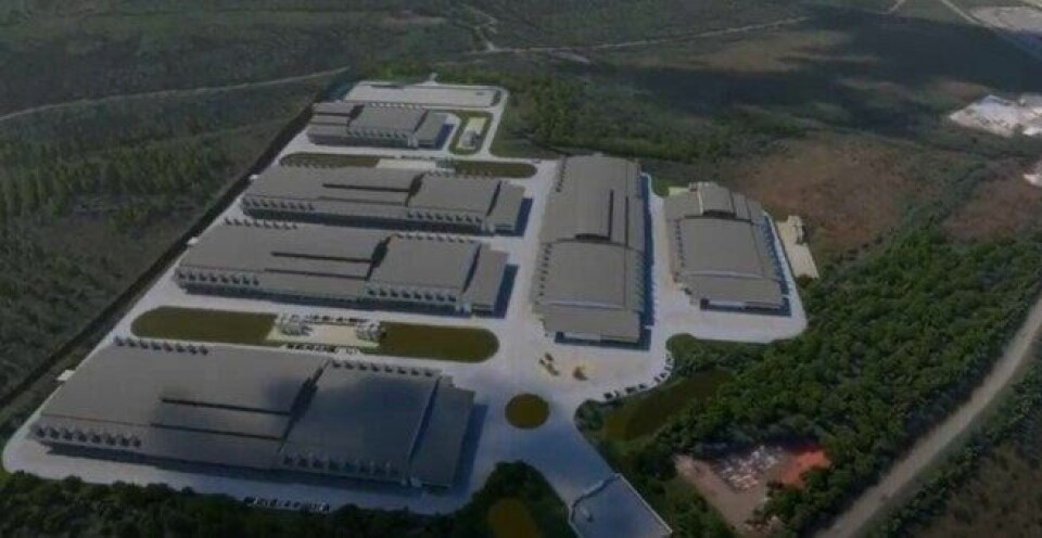 MASSIVT. Ferdig utbygd vil datasenteret bli et av de største i landet. Arealet som dekkes vil være på i overkant av 250 tusen kvadratmeter. MASSIVT. Ferdig utbygd vil datasenteret bli et av de største i landet. Arealet som dekkes vil være på i overkant av 250 tusen kvadratmeter. Foto: AECOM