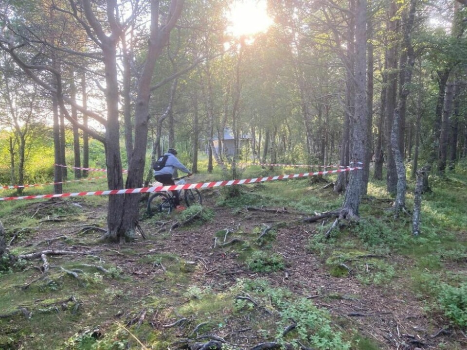 AKTIVITET. Fauske IL sykkel har et anlegg for terrengsykling, men det tas opp og ned. Nå vil de jobbe for en pumptrackbane. AKTIVITET. Fauske IL sykkel har et anlegg for terrengsykling, men det tas opp og ned. Nå vil de jobbe for en pumptrackbane. Foto: Geir Hardeland