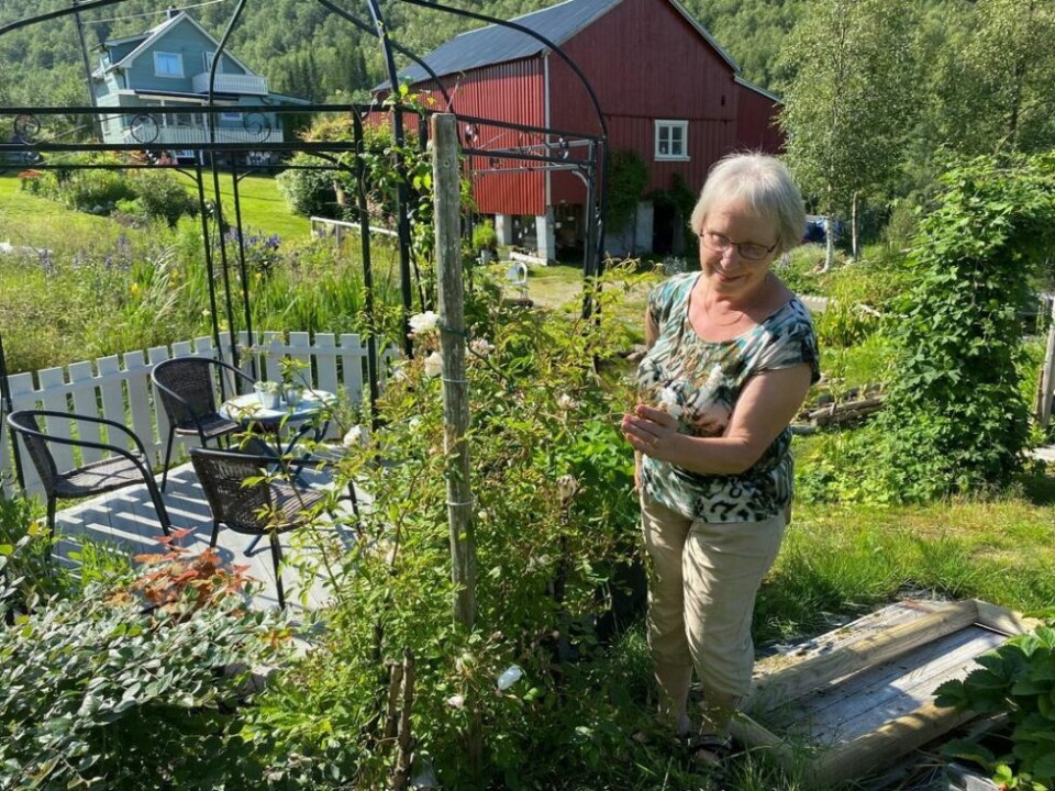 TIPS. Inger Ånderbakk innrømmer at det er mye arbeid med hagen, og tipser om at det er lurt å luke og rydde så mye man kan på høsten. TIPS. Inger Ånderbakk innrømmer at det er mye arbeid med hagen, og tipser om at det er lurt å luke og rydde så mye man kan på høsten.