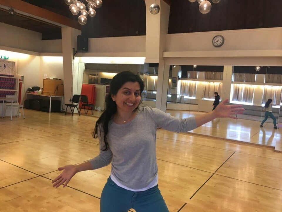 FANT DANSEGLEDEN. Leila Rikstad elsker å danse. Nå håper hun snart å være i gang med det som var grunnen til at hun flyttet til Fauske. FANT DANSEGLEDEN. Leila Rikstad elsker å danse. Nå håper hun snart å være i gang med det som var grunnen til at hun flyttet til Fauske. Foto: Stig Bjørnar Karlsen