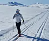 NYDELIG. Deltakerne i Reinhornrennet fikk fantastisk vær da rennet ble gjennomført i helgen. Foto: IL Stormfjell