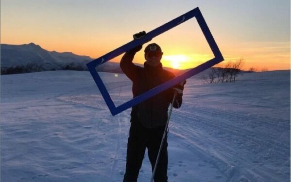Det manglet ikke på gode bilder under Reinhornrennet i år. Det manglet ikke på gode bilder under Reinhornrennet i år. Foto: Marius Aspmo