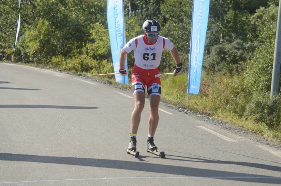 Kobberløpets rulleskirennVinner av herreklassen, Niklas Dyrhaug