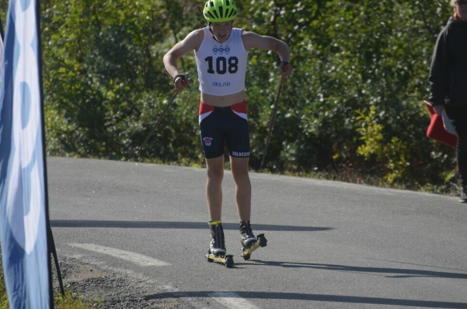 Kobberløpets rulleskirennTobias Hagenes, Valnesfjord IL