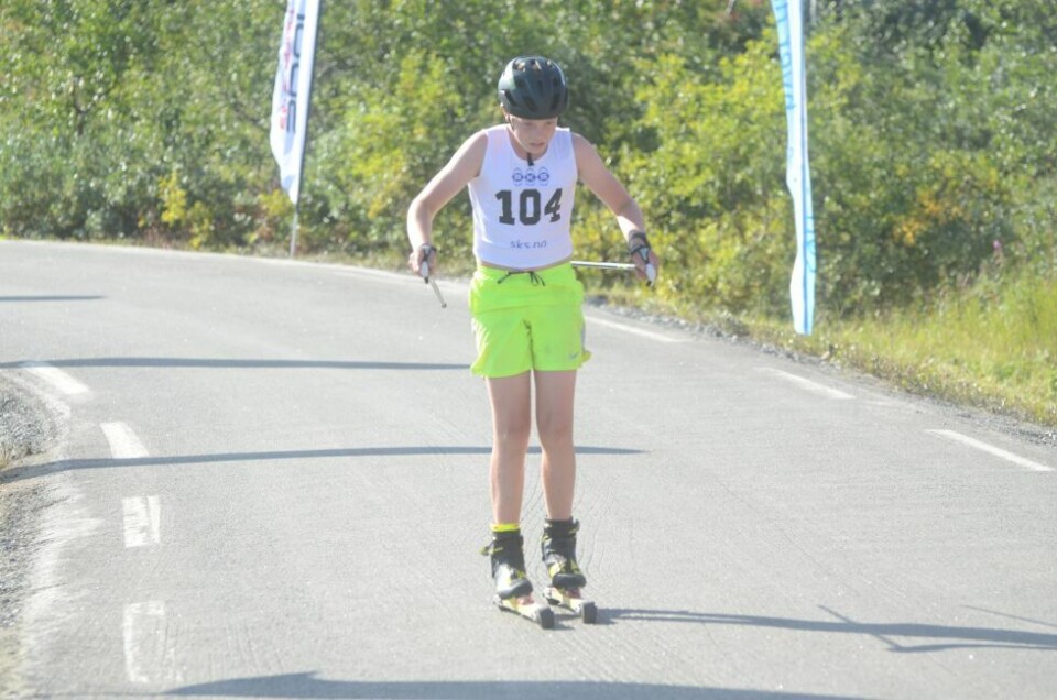 Kobberløpets rulleskirennPeder Risvoll Godø, Fauske IL