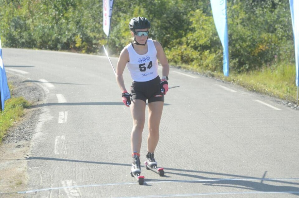 Kobberløpets rulleskirennIngrid Bentsen, IL Vinger