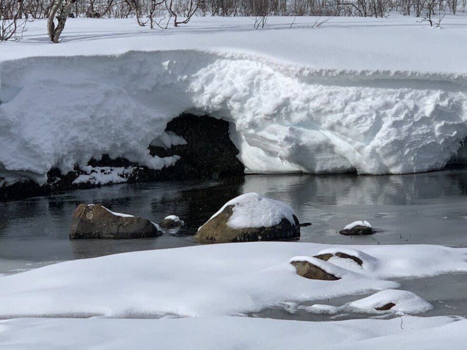 Påska 2021PÅSKE 2021. Vårlig i Sulitjelma.