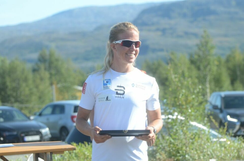 Kobberløpets rulleskirennAstrid Øyre Slind var raskeste dameløper