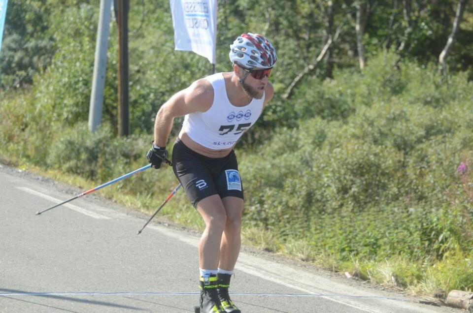 Kobberløpets rulleskirennMartin Johnsrud Sundby mener han fikk en knallgod treningsøkt lørdag og skal fortsatt trener i Salten i noen dager.