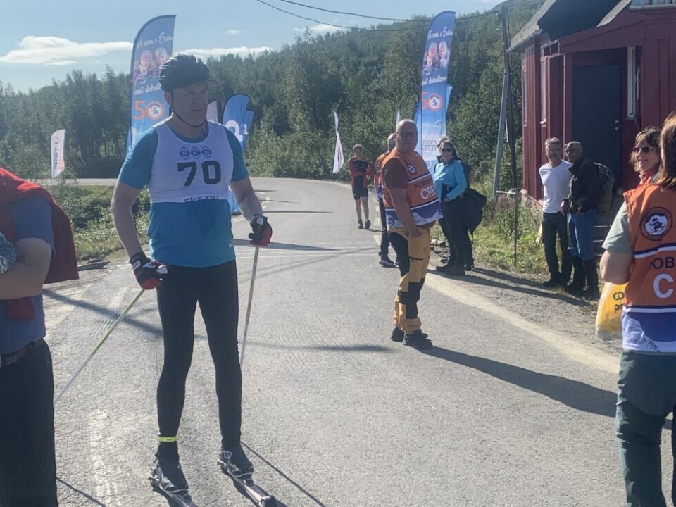 Kobberløpets rulleskirennKurt-Arne Kristensen, Blåvegen langløp