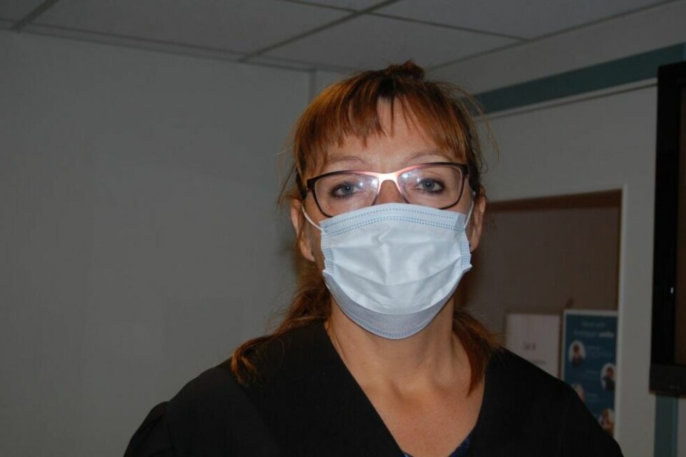 FORSVARER. Hilde Guldbakke ga klart uttrykk for bekymring over å skulle få en mulig covid19-smittet tiltalt inn i rettssalen. FORSVARER. Hilde Guldbakke ga klart uttrykk for bekymring over å skulle få en mulig covid19-smittet tiltalt inn i rettssalen. Foto: Stig Bjørnar Karlsen