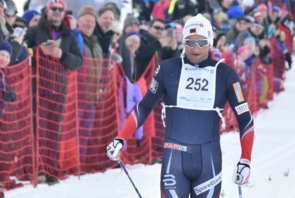 Petter Northug på Kobberløpet. Petter Northug på Kobberløpet. Foto: Victoria Finstad