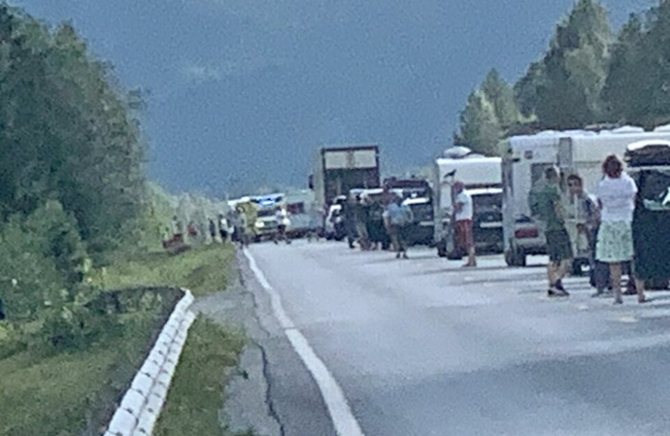 Frigir tilstanden på de skadde etter ulykken