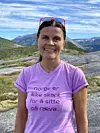 NATUREN ER VIKTIG. Kate-Marita er opptatt av hva friluftsliv og natur kan gjøre med den psykiske helsen til folk. Foto: Foto: Eva S. Winther