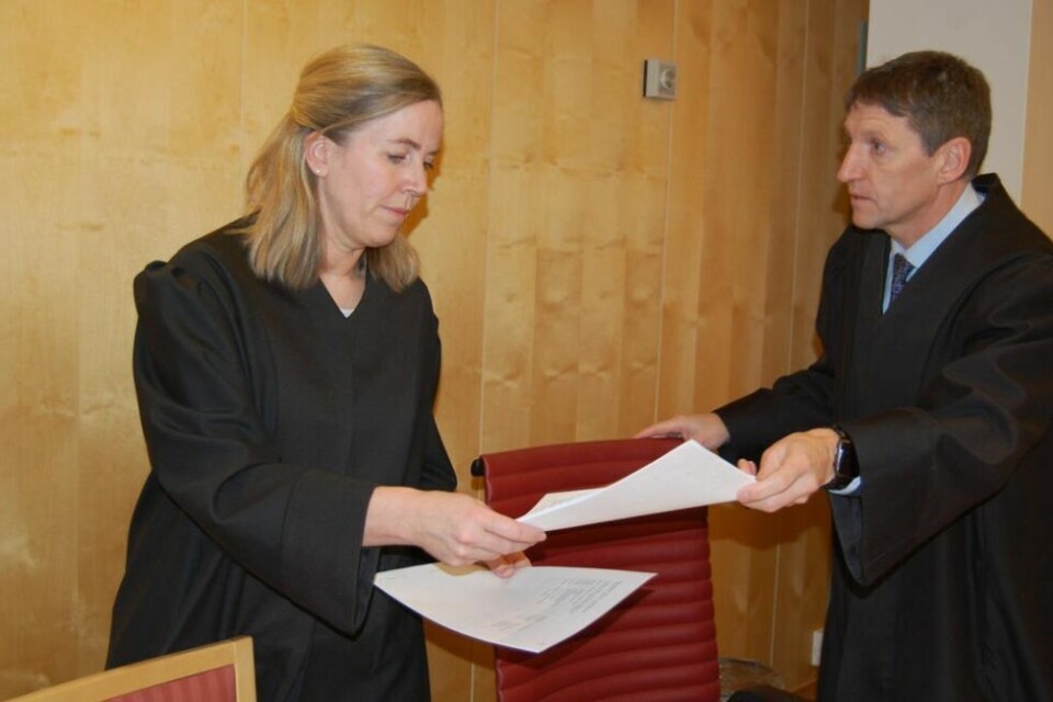 Aktor, statsadvokat Thor Erik Høiskar, la ned påstand om to år og ni måneders fengsel, mens bistandsadvokat Ingrid Holm antydet at 130.000 kroner kunne være en passende erstatning. Aktor, statsadvokat Thor Erik Høiskar, la ned påstand om to år og ni måneders fengsel, mens bistandsadvokat Ingrid Holm antydet at 130.000 kroner kunne være en passende erstatning. Foto: Stig Bjørnar Karlsen