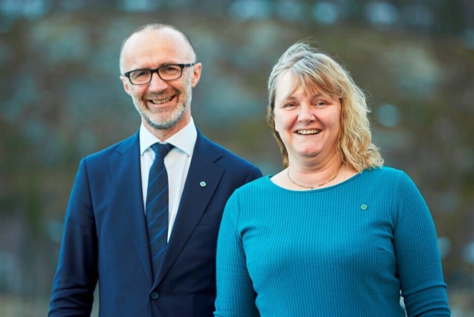 Fylkesråd for samferdsel, Svein Eggesvik og ordfører i Beiarn, Monica Sande. Fylkesråd for samferdsel, Svein Eggesvik og ordfører i Beiarn, Monica Sande. Foto: Thor-Wiggo Skille