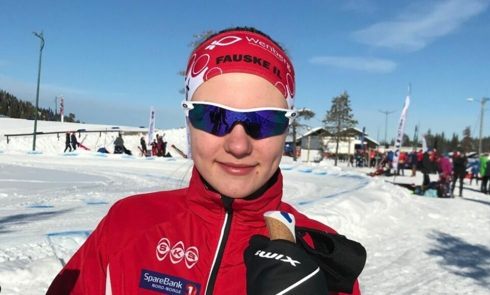 Marie Risvoll Amundsen fra Fauske IL er en av klubbens løpere som deltar i helgas hovedlandsrenn. Marie Risvoll Amundsen fra Fauske IL er en av klubbens løpere som deltar i helgas hovedlandsrenn. Foto: Arkivfoto