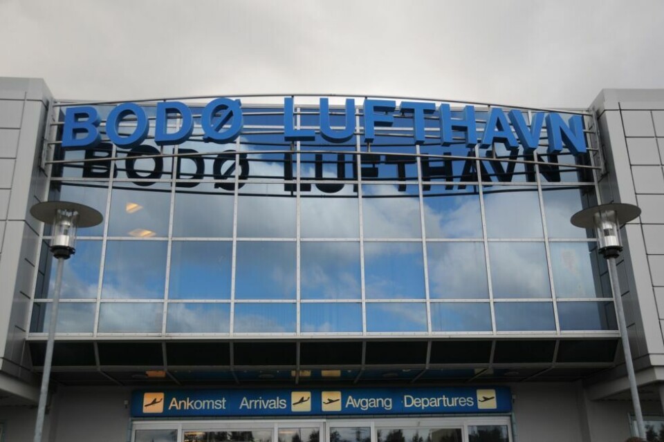 Flere avganger og ankomster på Bodø lufthavn er innstilt på grunn av uværet fredag morgen. Flere avganger og ankomster på Bodø lufthavn er innstilt på grunn av uværet fredag morgen. Foto: Frida Kalbakk