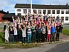 GOD SAK. Rundt 100 elever fra Røkland skole har denne uka sprunget inn et betydelig bidrag til en viktig sak. Foto: Lill Nybakk