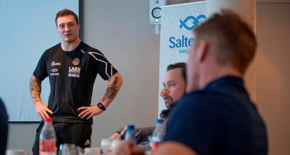 Felix Baldauf husker godt hvor inspirert han var av Stig-André Berge som ung og fremadstormende bryter. Felix Baldauf husker godt hvor inspirert han var av Stig-André Berge som ung og fremadstormende bryter. Foto: SAlten Aqua