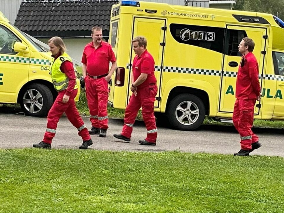 Ambulansetjenesen Ambulansetjenesen Foto: Kenneth Strømsvåg